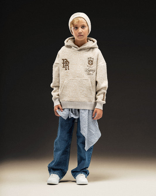 Campus Beige Hoodie