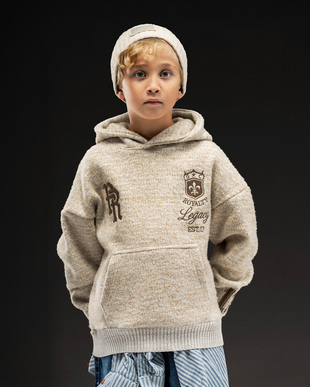 Campus Beige Hoodie