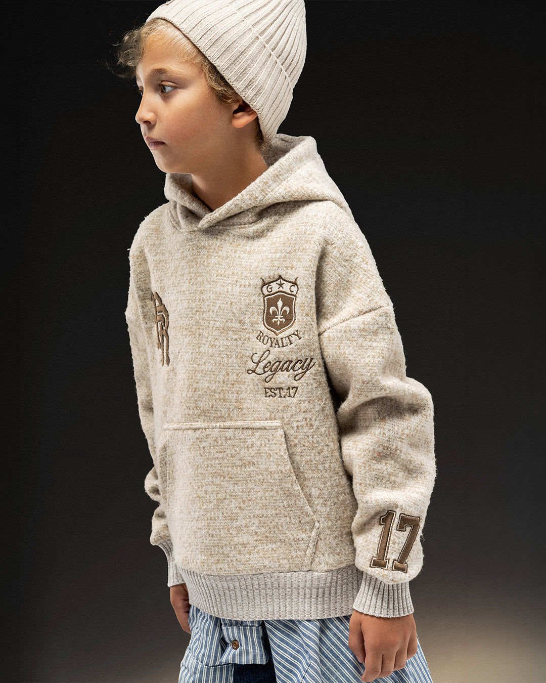 Campus Beige Hoodie