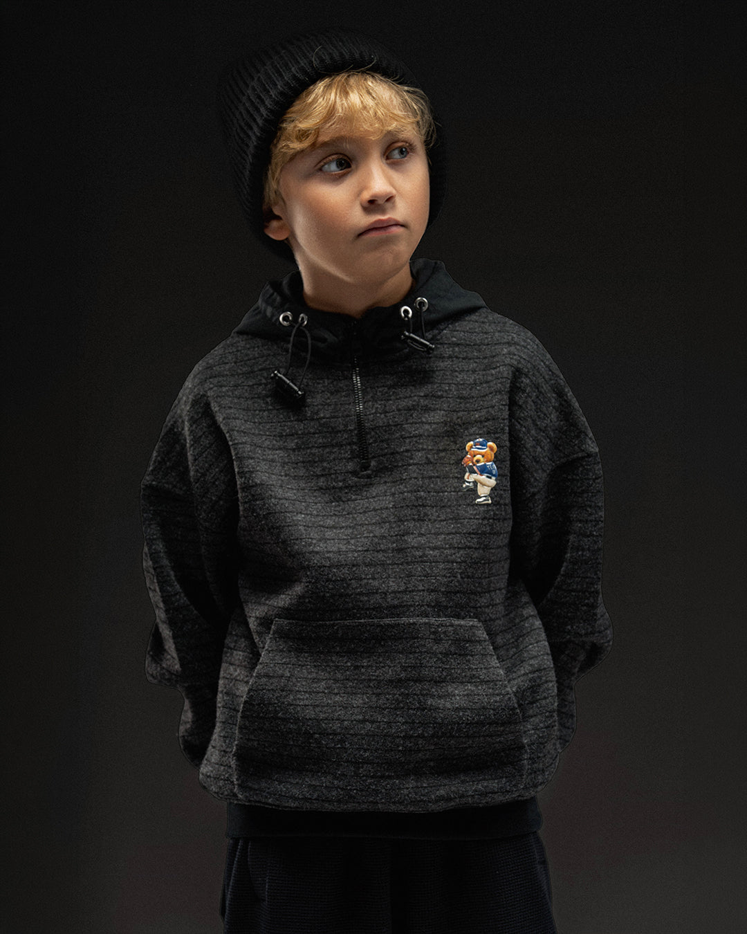 Sidekick Charcoal Hoodie