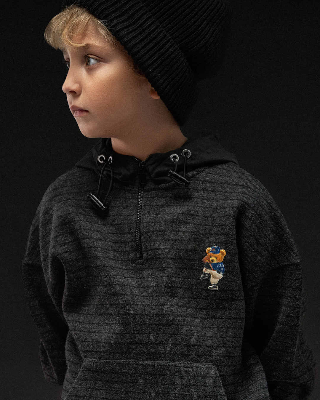Sidekick Charcoal Hoodie