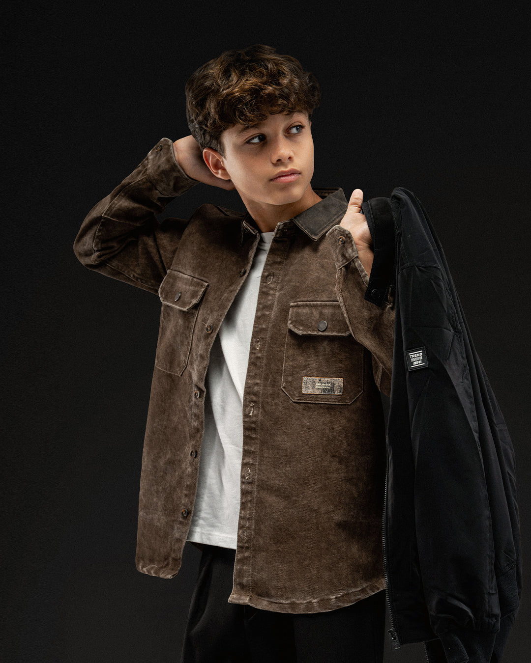 Wander Brown Overshirt