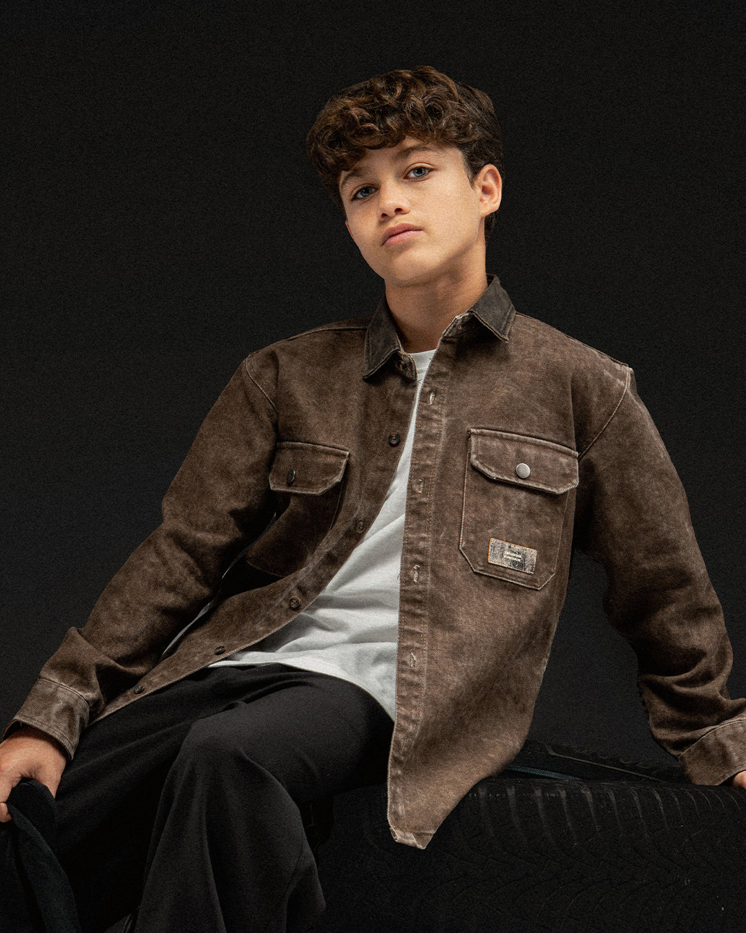 Wander Brown Overshirt