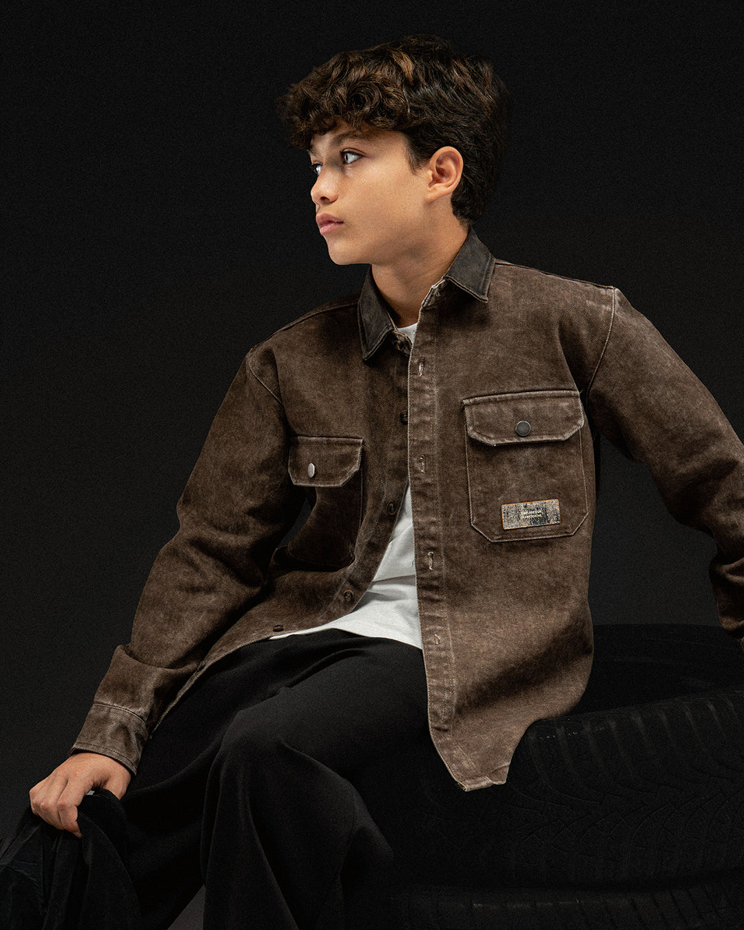 Wander Brown Overshirt